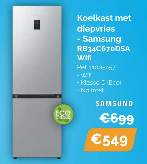 Promotie: Koelkast met diepvries