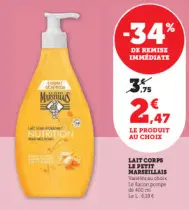 Offre: LAIT CORPS LE PETIT MARSEILLAIS