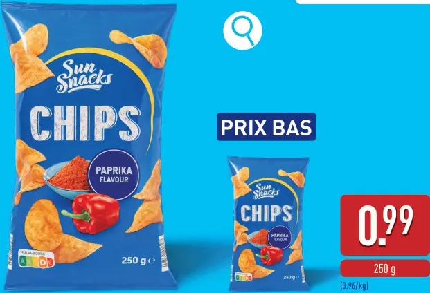 Offre: Sun Snacks Chips