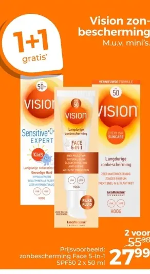 Aanbieding: Vision zonbescherming 