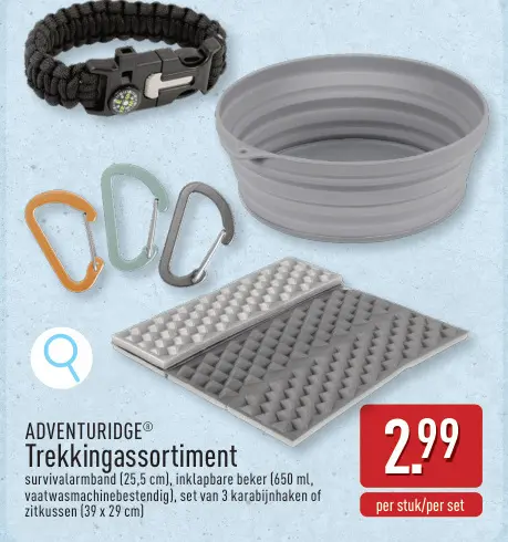 Promotie: Trekkingassortiment