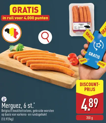 Promotie: Merguez