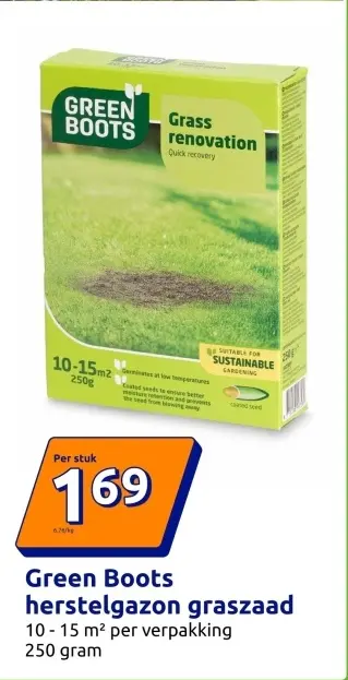 Aanbieding: herstelgazon graszaad