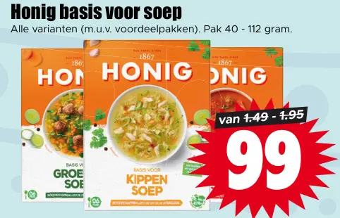 Aanbieding: basis voor soep
