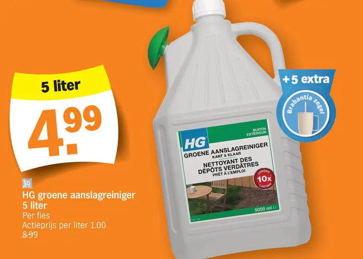 Promotie: groene aanslagreiniger