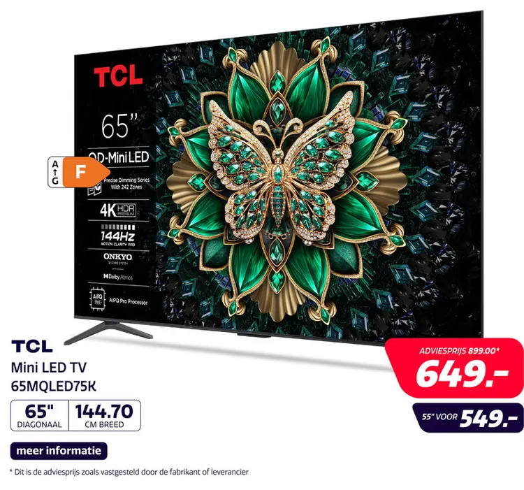 Aanbieding: TCL 65MQLED75K