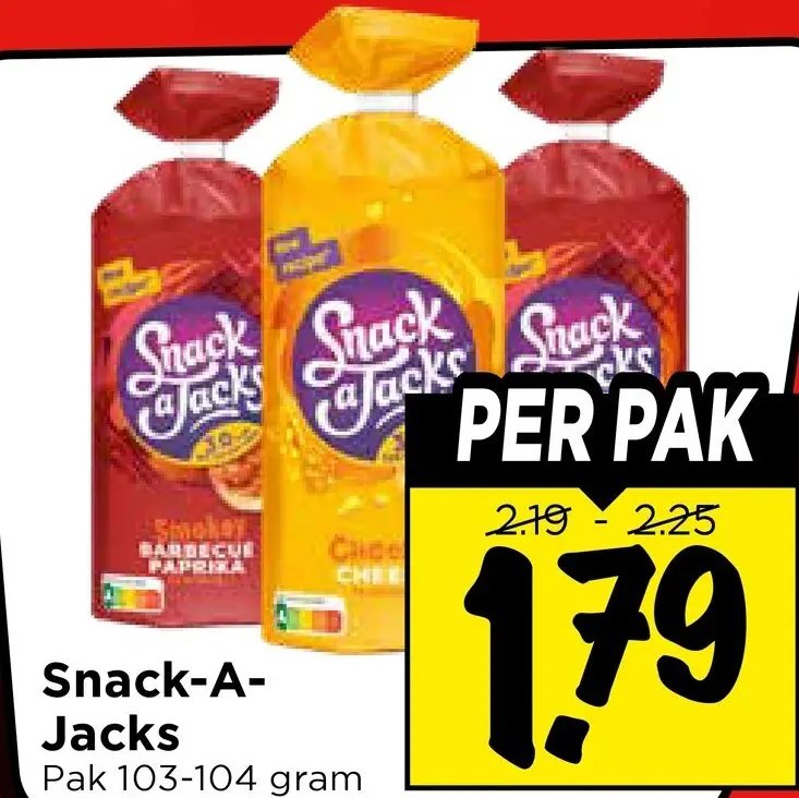 Aanbieding: Snack-A-Jacks
