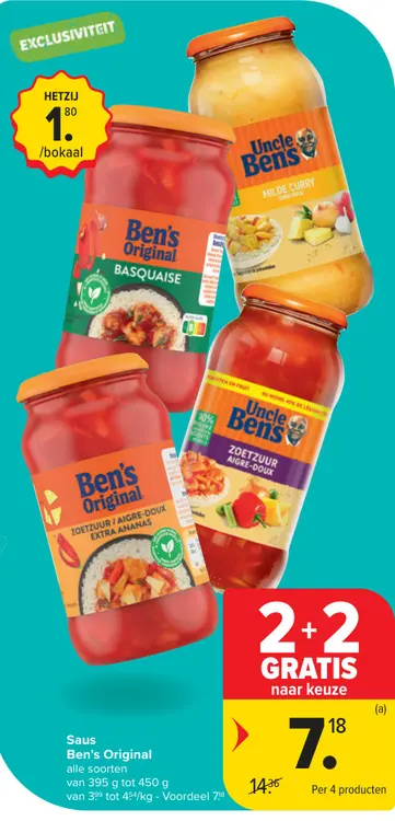 Promotie: Ben's Original