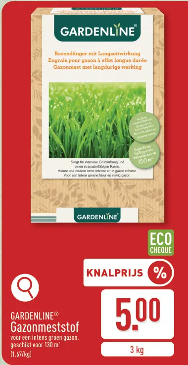 Promotie: Gazonmeststof