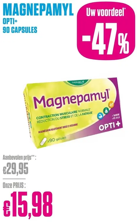 Promotie: Magnepamyl Opti+