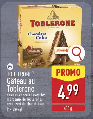 Offre: TOBLERONE® Gâteau au Toblerone
