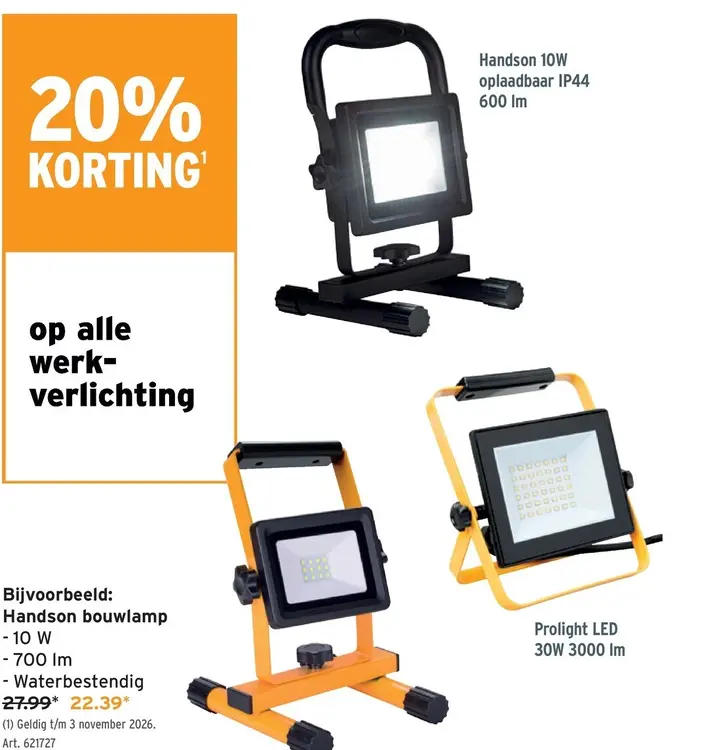 Promotie: Handson bouwlamp