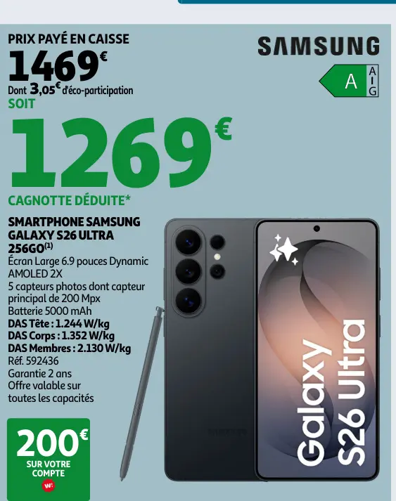 Promotie: Galaxy s26 ultra