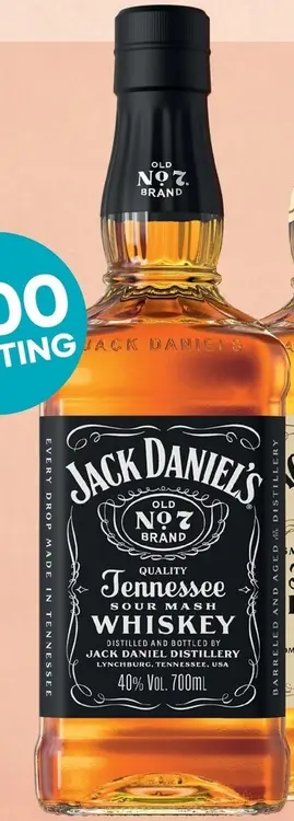 Aanbieding: Jack Daniel's Black Label - Old No. 7 of Tenn