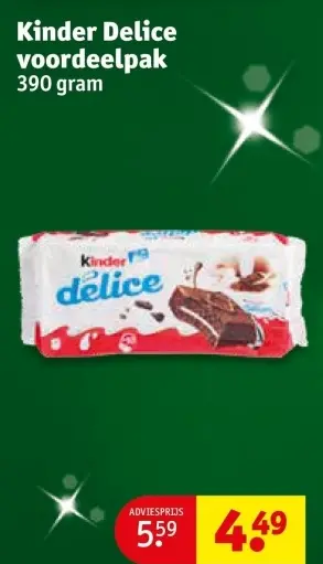 Aanbieding: Kinder Delice