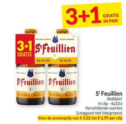 Promotie: St Feuillien Abdijbier