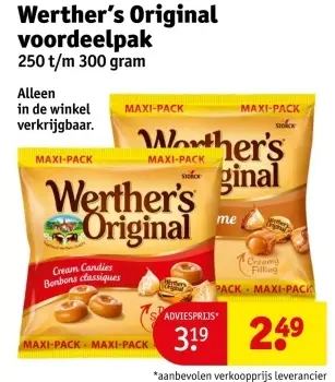 Aanbieding: Werther's Original