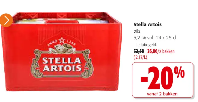 Promotie: Stella Artois