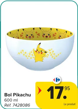 Offre: Bol Pikachu