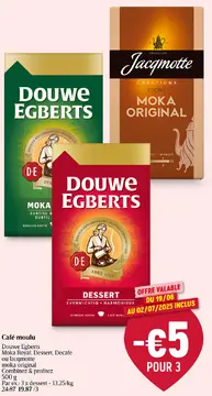 Offre: Café moulu