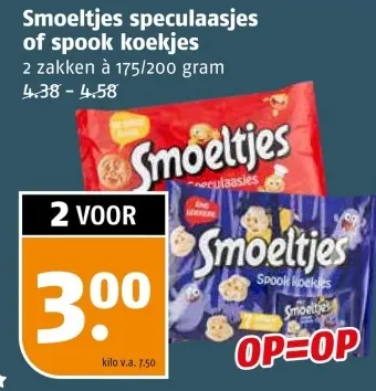 Aanbieding: Speculaasjes of spook koekjes