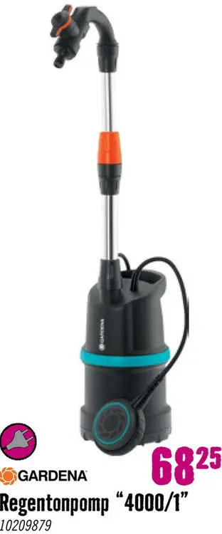 Aanbieding: GARDENA Regentonpomp, 4.000 l/u,GARDENA Regentonpomp, 4.000 l/u,GARDENA Regentonpomp, 4.000 l/u,GARDENA Regentonpomp, 4.000 l/u,GARDENA Regentonpomp, 