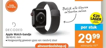 Aanbieding: Apple Watch-bandje