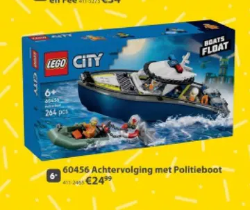 Aanbieding: 60456 Achtervolging met Politieboot