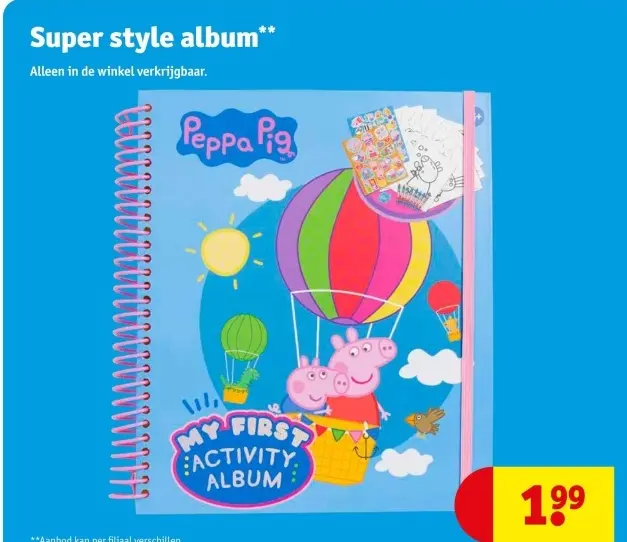 Aanbieding: Super style album