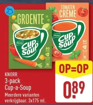 Aanbieding: 3-pack Cup-a-Soup