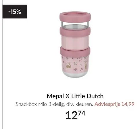 Aanbieding: Snackbox Mio