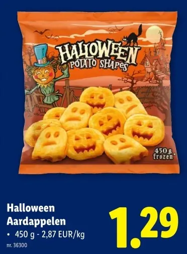 Aanbieding: Halloween Aardappelen