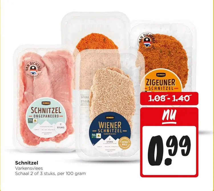Aanbieding: Schnitzel