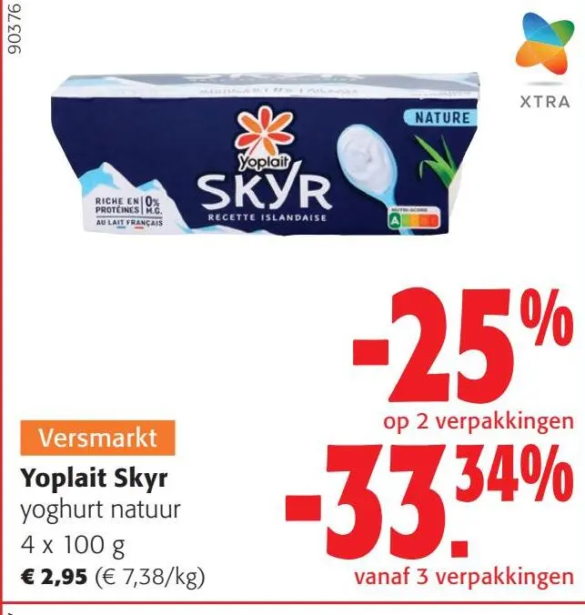 Aanbieding: Skyr yoghurt natuur