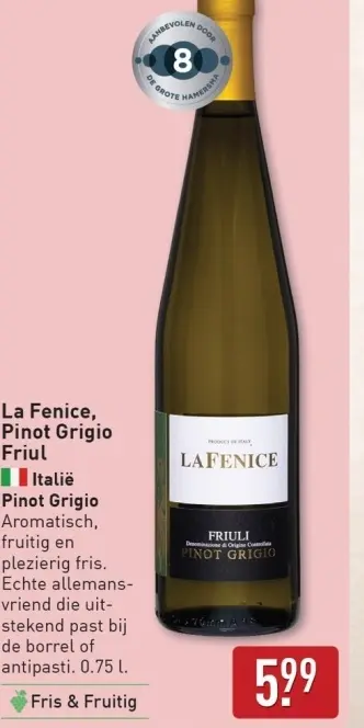 Aanbieding: Pinot Grigio Friul