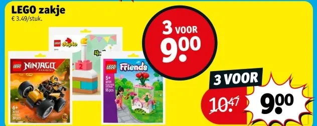 Promotie: LEGO zakje