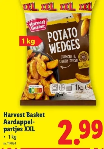 Promotie: Harvest Basket Aardappelpartjes XXL