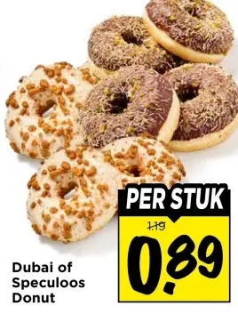 Dubai of Speculoos Donut