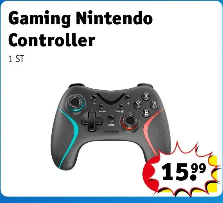 Promotie: Gaming Nintendo Controller
