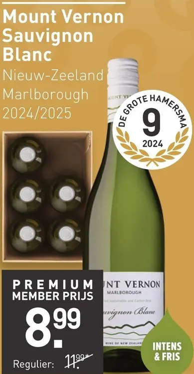 Aanbieding: Mount Vernon Sauvignon Blanc