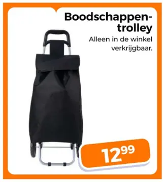 Aanbieding: Boodschappentrolley