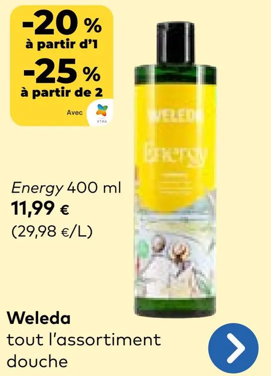 Offre: Tout l'assortiment douche