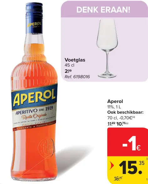 Promotie: Aperitivo