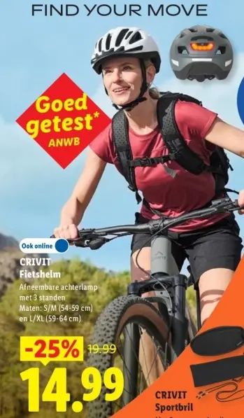 Aanbieding: Fietshelm