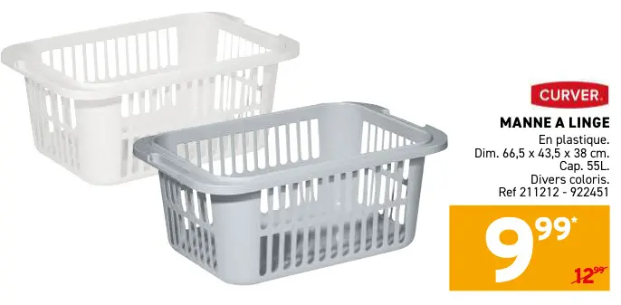 Offre: Manne a linge