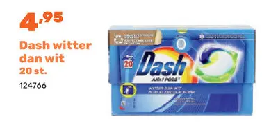 Aanbieding: Dash witter dan wit