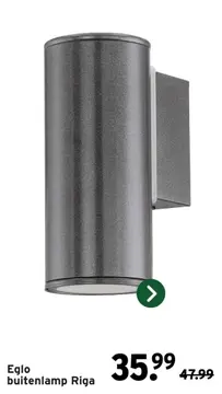 Aanbieding: Eglo buitenlamp Riga