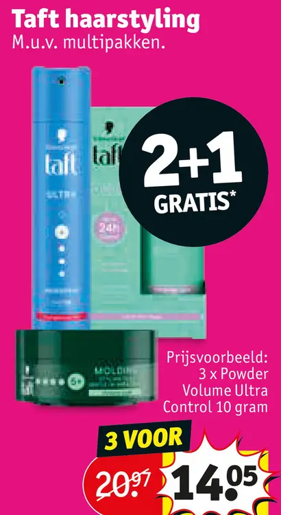 Promotie: Taft haarstyling