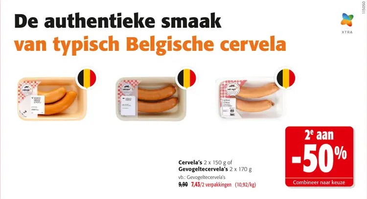 Promotie: Cervela's of Gevogeltecervela's