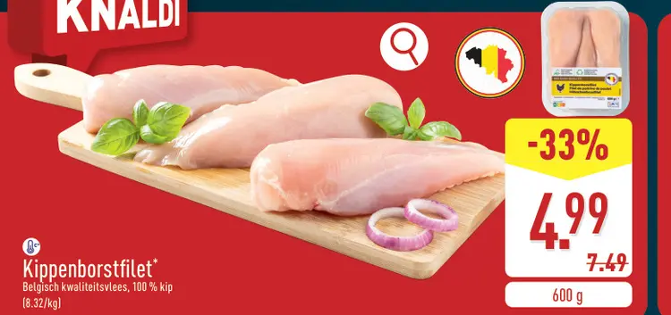 Promotie: Kippenborstfilet